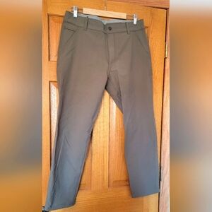 Kuhl brand mens adventure performance pants, khaki